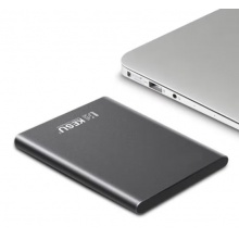 科硕 KESU 移动硬盘加密 1.5TB USB3.0 K201 2.5英寸尊贵金属太空灰外接存储文件照片备份